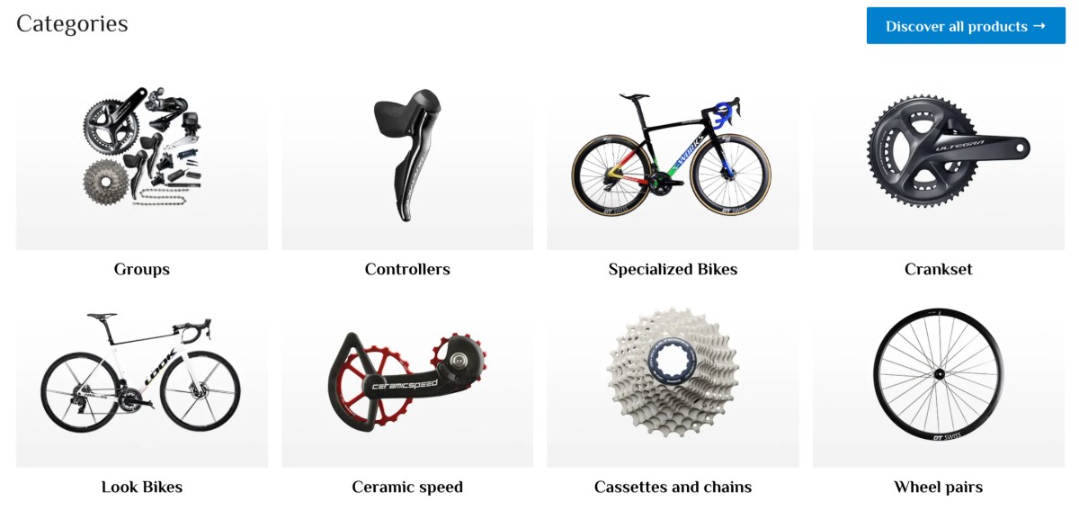 we ride on cycling online store strategy